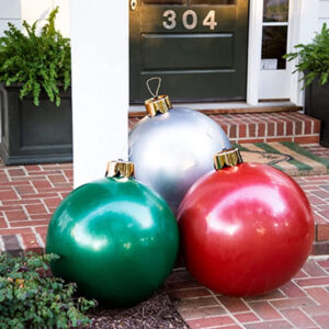 Oversized Inflatable Christmas Ornament Ball